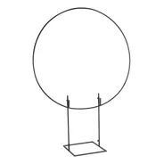 Arco Suporte Redondo Para Painel De 1,50 Cor Preto